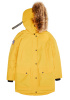 CHILL - легкая женская парка для городской зимы. Цвет: Желтый