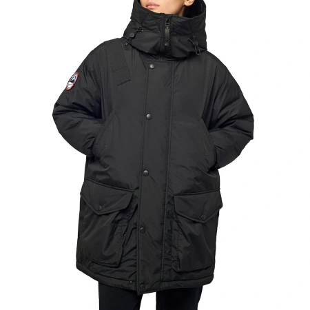 Женская черная парка Beluga