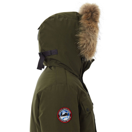 Мужская зимняя парка POLUS. Город + Экспедиции. Цвет: Хаки