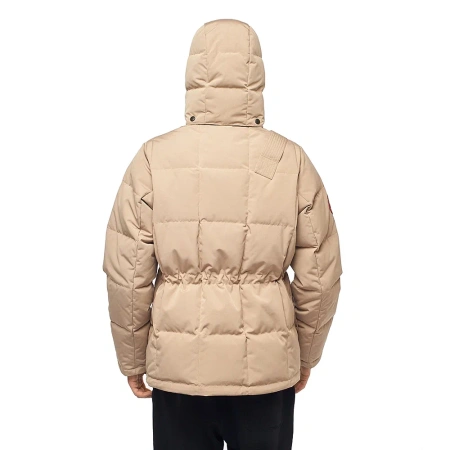 Стеганая пуховая женская куртка GAZ Бежевый